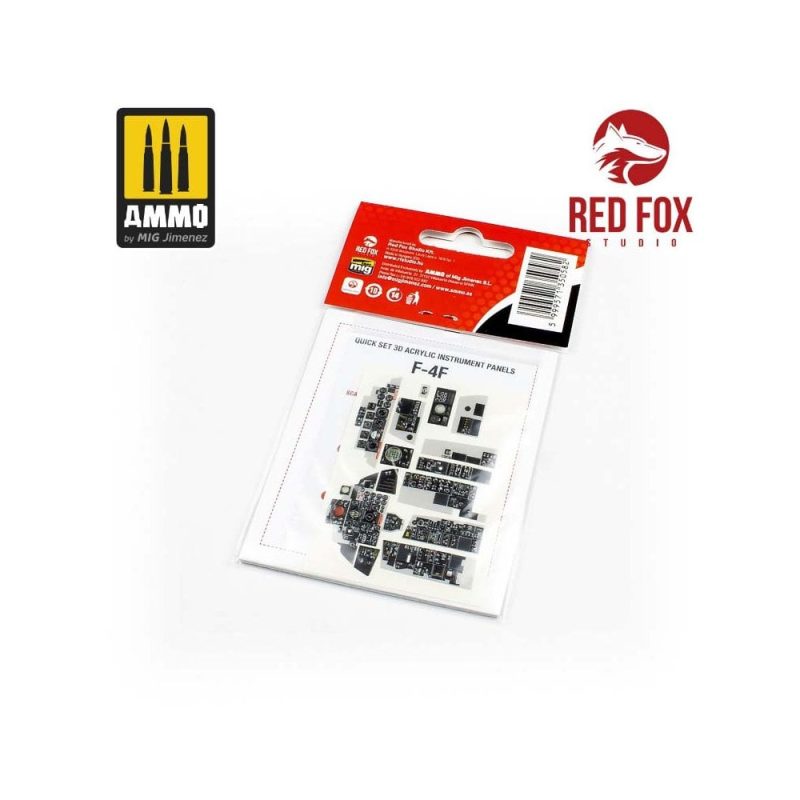 1/32 McDonell DOUGLAS F-4F Phantom II (for Revell kit) Red Fox Studio SQS-32059