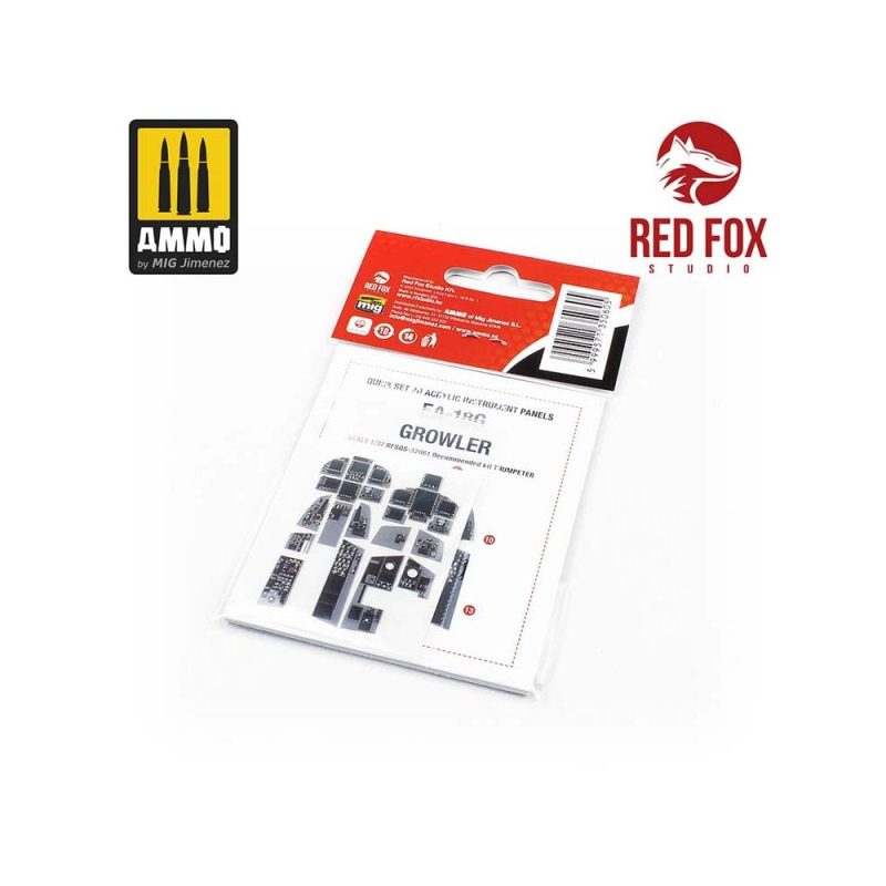 1/32 EA-18G Growler (for Trumpeter kit) Red Fox Studio SQS-32061