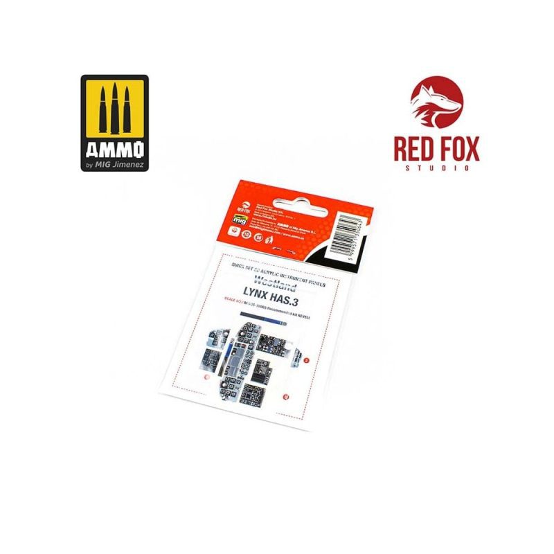 1/32 Westland Lynx HAS.3 (for Revell kit) Red Fox Studio SQS-32065