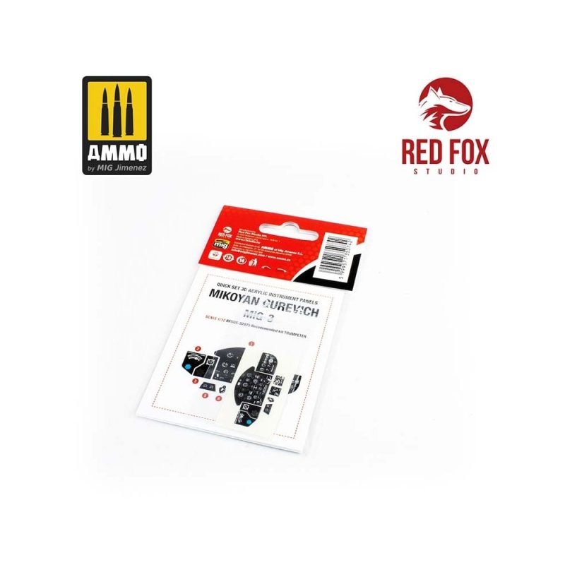 1/32 Mikoyan Gurevich MiG-3 (for Treumpeter kit) Red Fox Studio SQS-32075