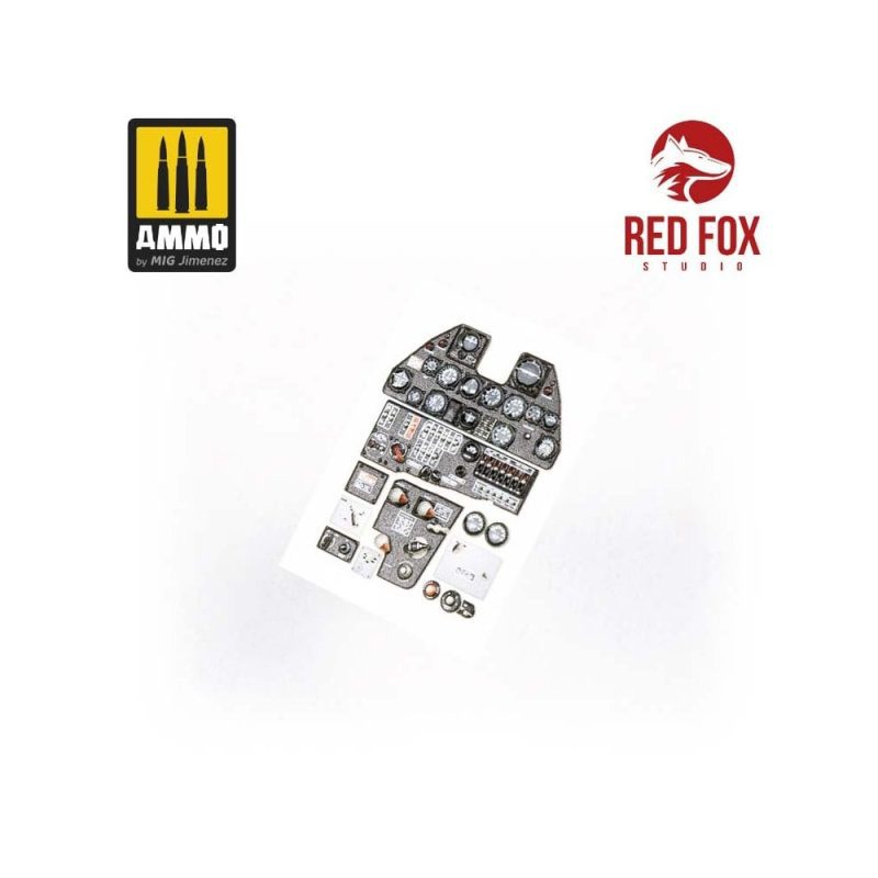 1/32 P-40E Warhawk (for Hasegawa kit) Red Fox Studio SQS-32076