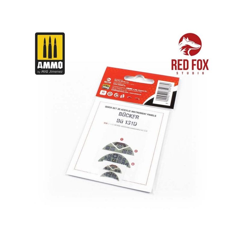 1/32 Bcker B 131D (for ICM kit) Red Fox Studio SQS-32079