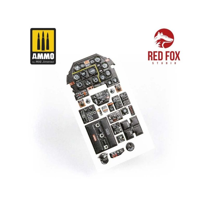 1/32 F-6D Mustang (for Tamiya kit) Red Fox Studio SQS-32080