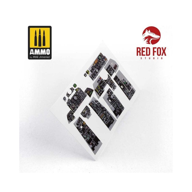 1/32 F-4E (Early) Phantom II (for Tamiya kit) Red Fox Studio SQS-32084