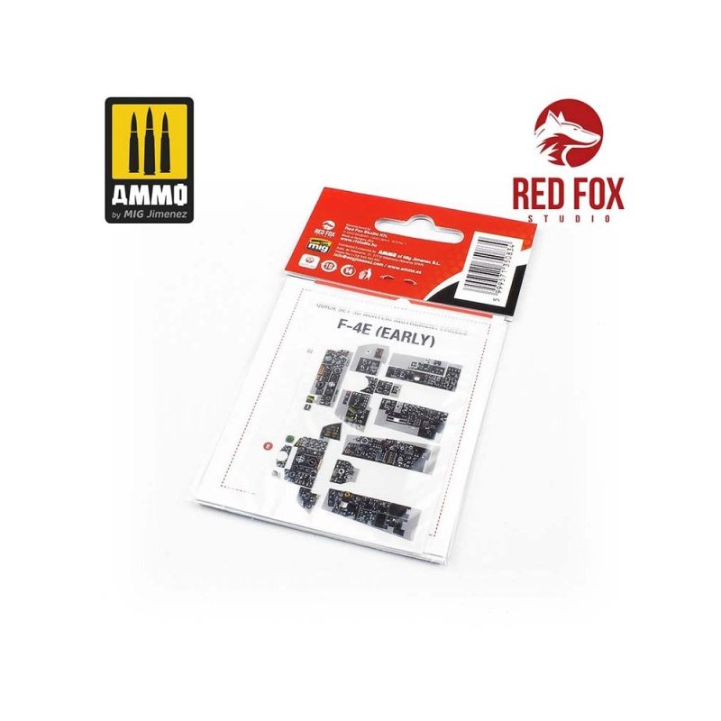 1/32 F-4E (Early) Phantom II (for Tamiya kit) Red Fox Studio SQS-32084