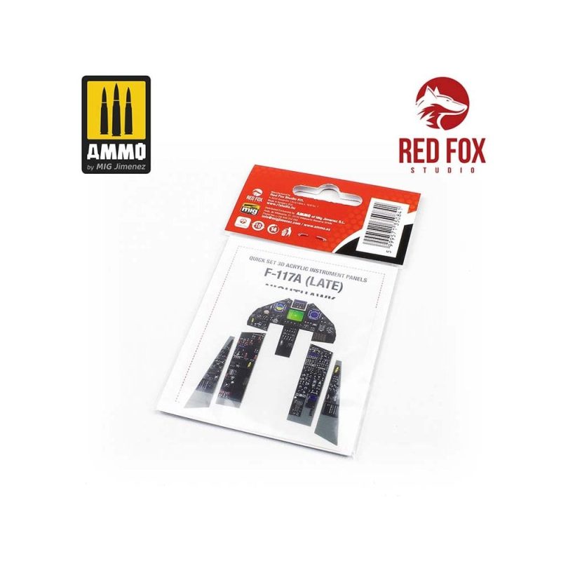 1/32 F-117A Nighthawk (Late) (for Trumpeter kit) Red Fox Studio SQS-32085