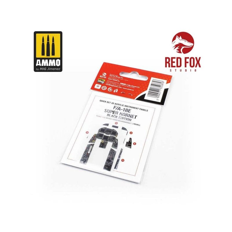 1/32 F/A-18E Super Hornet BE (for Revell kit) Red Fox Studio SQS-32086