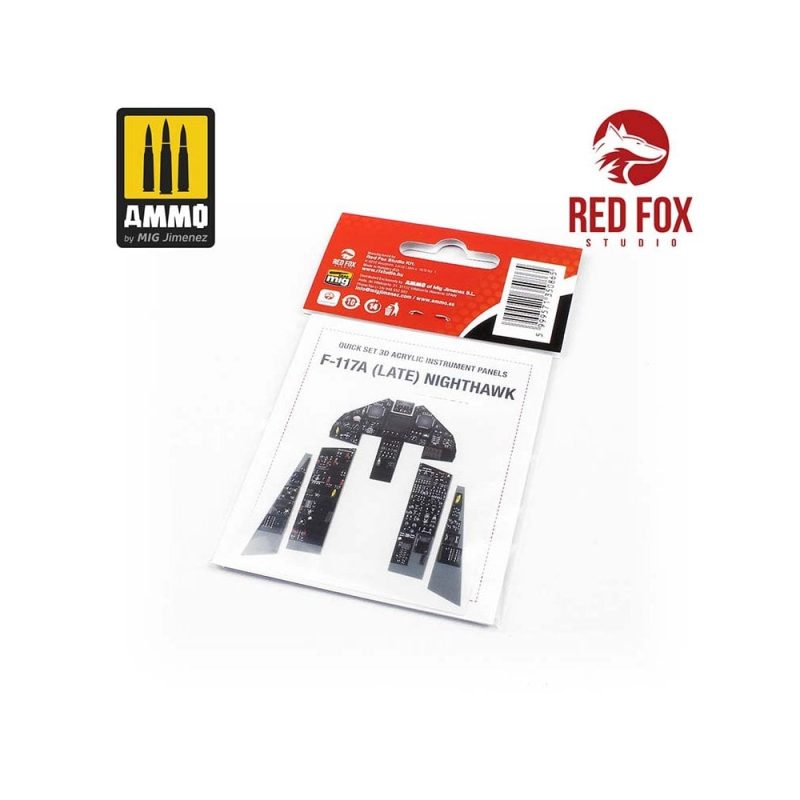 1/32 F-117A Nighthawk (Late) BE (for Trumpeter kit) Red Fox Studio SQS-32087