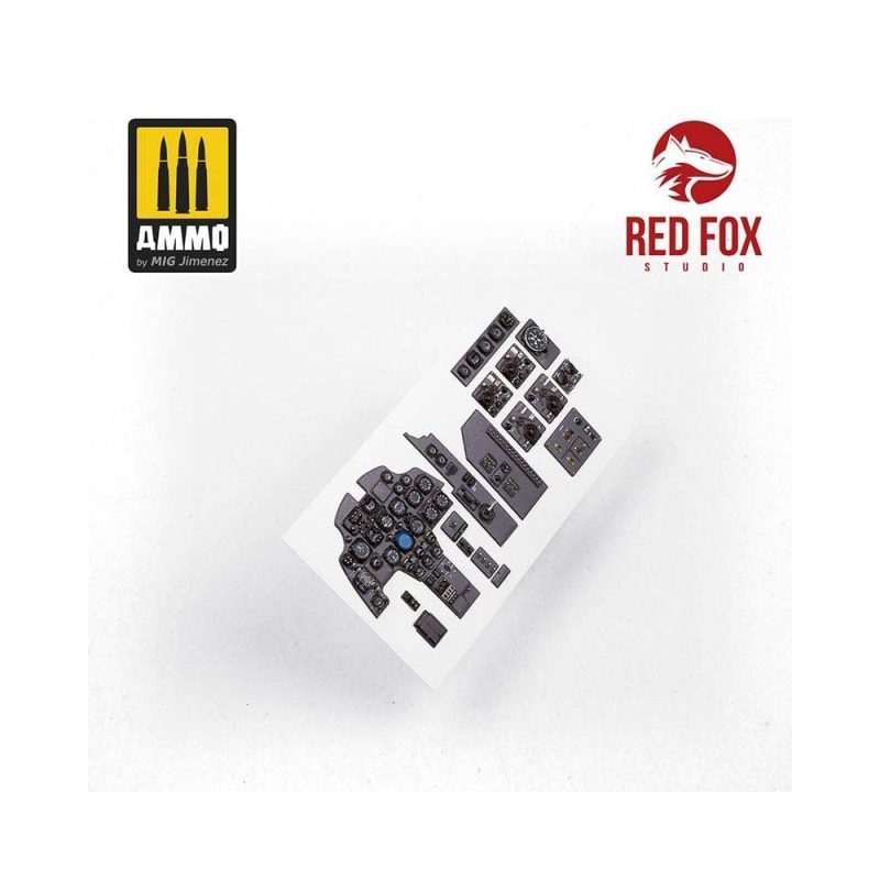 1/32 Messerschmitt Bf110 C/D (for Revell / Dragon kit) Red Fox Studio SQS-32090