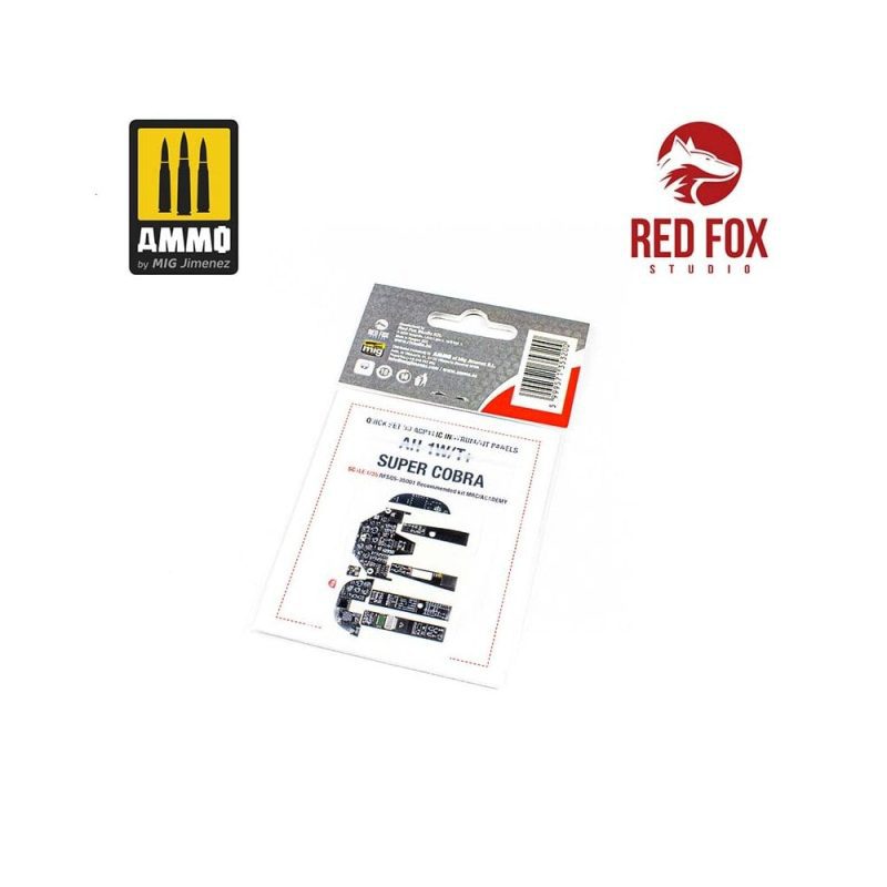 1/35 AH-1W/T + Super Cobra (for MCR / Academy kit) Red Fox Studio SQS-35001