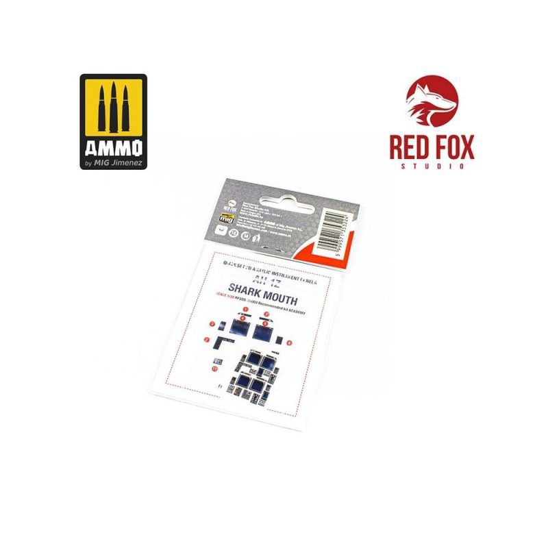 1/35 AH-1Z "Shark Mouth" (for Academy kit) Red Fox Studio SQS-35003