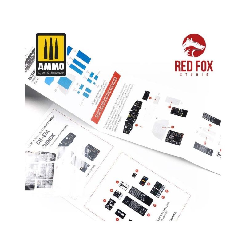 1/35 CH-47A Chinok (for Trumpeter kit) Red Fox Studio SQS-35007 1/35 CH-47A Chinok (for Trumpeter kit) Red Fox Studio SQS-35007