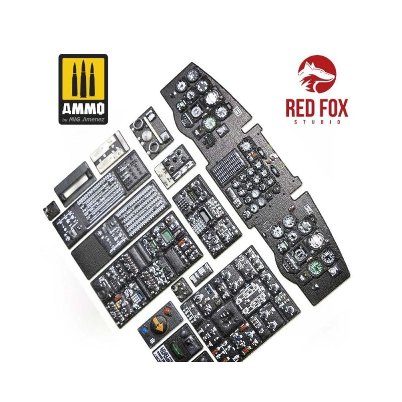 1/35 CH47D (Early) Chinok (for Trumpeter kit) Red Fox Studio SQS-35008