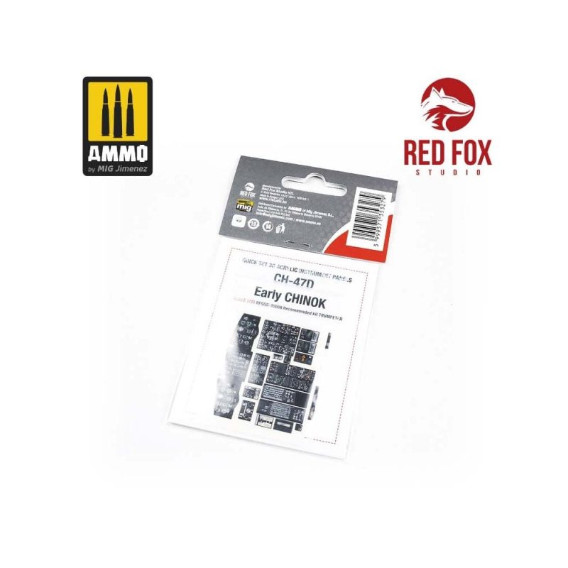 1/35 CH47D (Early) Chinok (for Trumpeter kit) Red Fox Studio SQS-35008