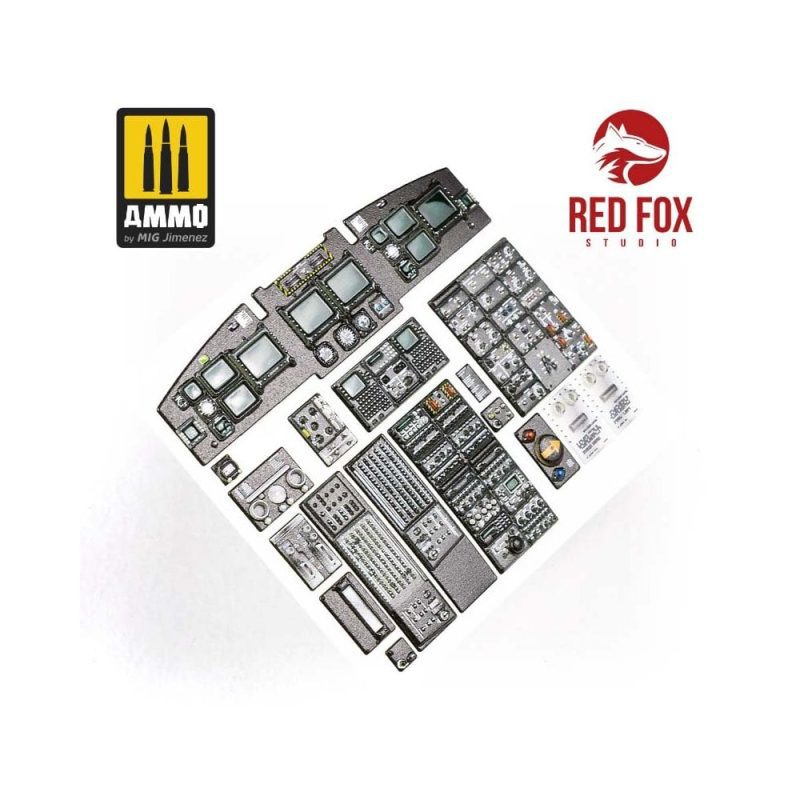 1/35 CH-47D Late Chinook (for Trumpeter kit) Red Fox Studio SQS-35009