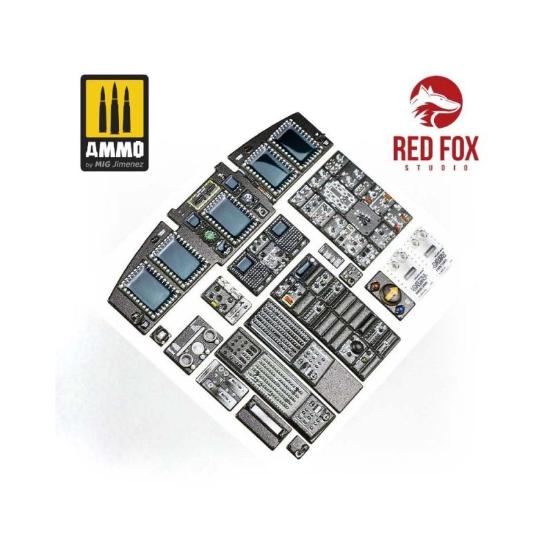 1/35 CH-47F Chinook (for Trumpeter kit) Red Fox Studio SQS-35010