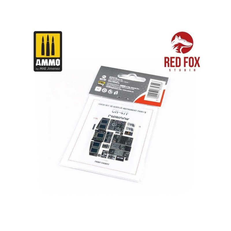 1/35 CH-47F Chinook (for Trumpeter kit) Red Fox Studio SQS-35010