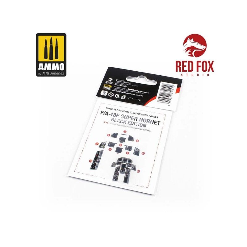1/48 F/A-18E Super Hornet BE (for Revell kit) Red Fox Studio SQS-48002