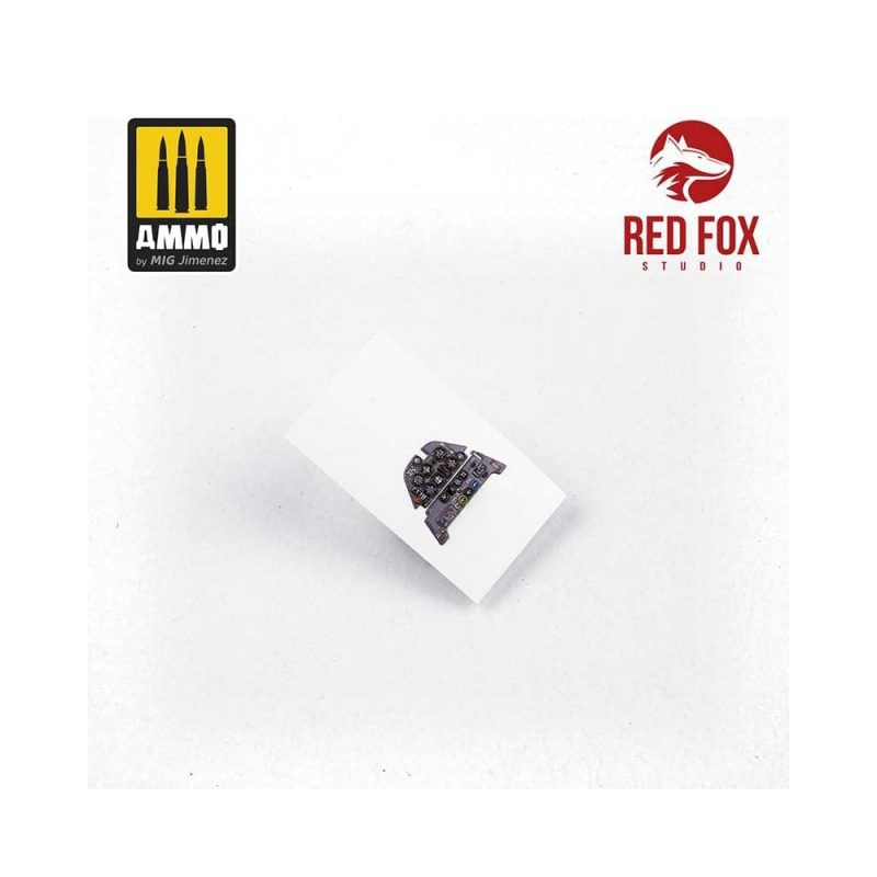 1/48 Messerschmitt Bf 109E-1 (for Eduard kit) Red Fox Studio SQS-48003