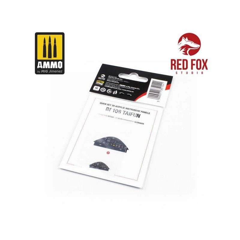 1/48 Bf 108 Taifun (for Eduard kit) Red Fox Studio SQS-48005