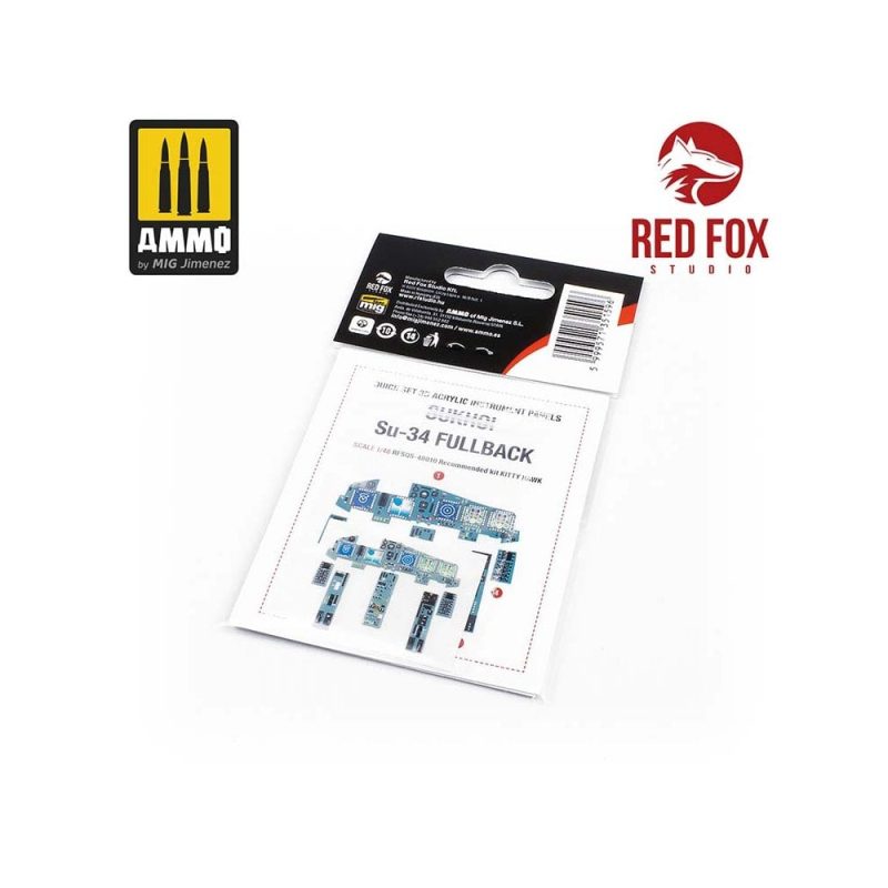 1/48 Su-34 Fullback (for Kitty Hawk kit) Red Fox Studio SQS-48010