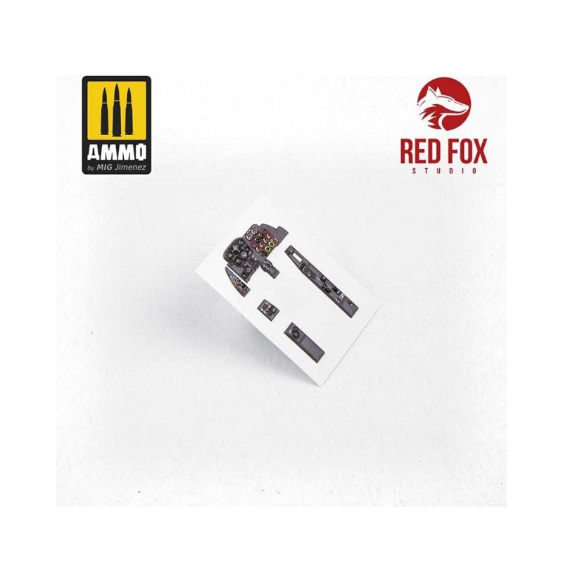 1/48 Messerschmitt Me 262 A-2a/U2 (for Hobby Boss kit) Red Fox Studio SQS-48013