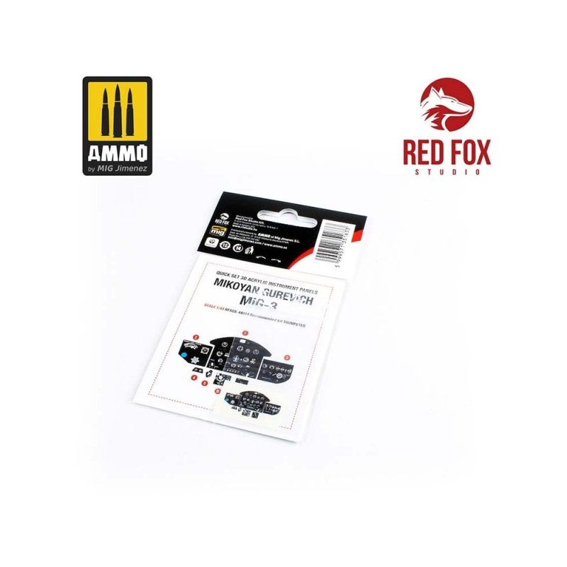 1/48 Mikoyan Gurevich MiG-3 (for Trumpeter kit) Red Fox Studio SQS-48014