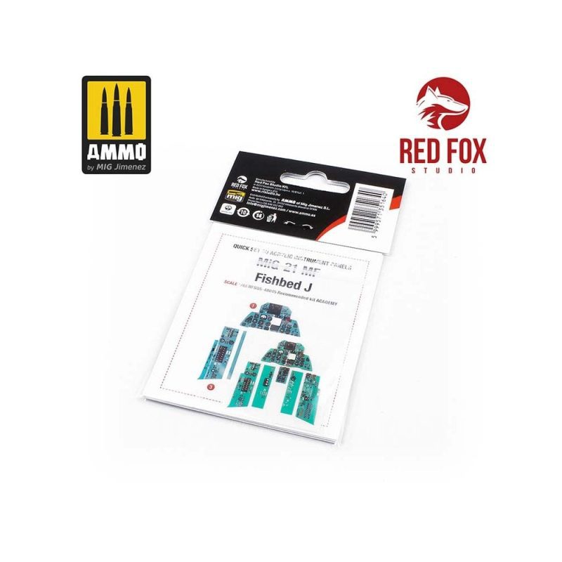 1/48 MiG-21MF Fishbed J (for Academy kit) Red Fox Studio SQS-48015