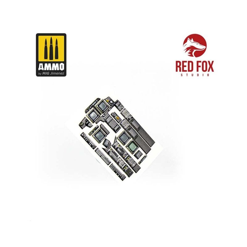 1/48 AH-64E Apache (for Hasegawa kit) Red Fox Studio SQS-48032