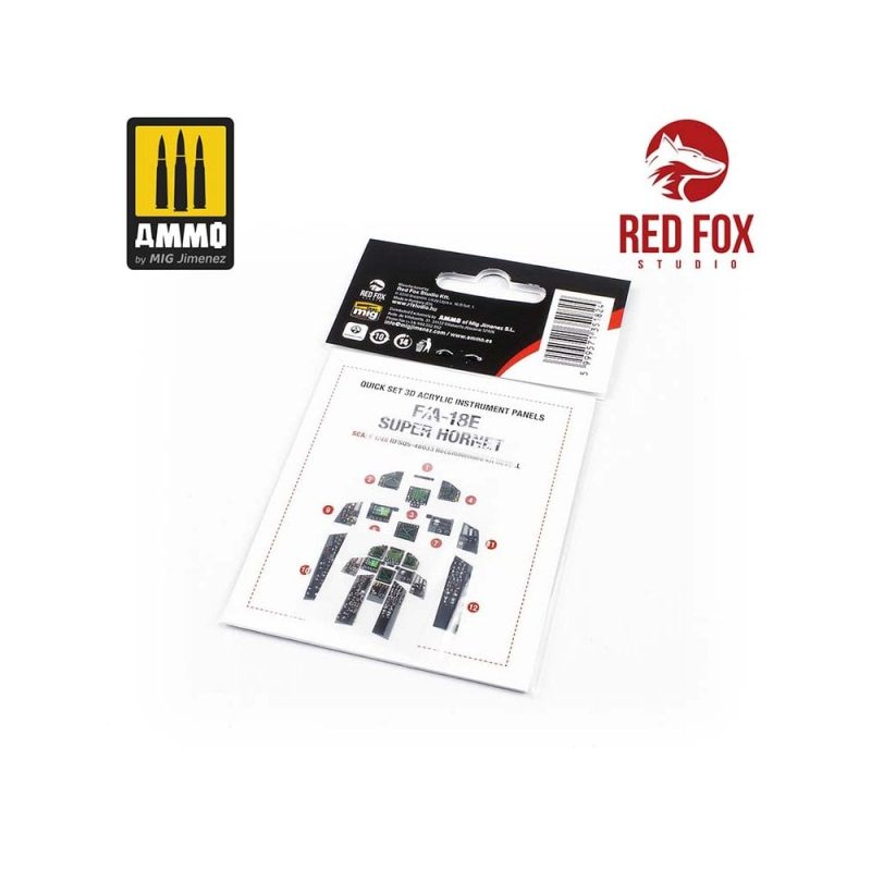 1/48 F/A-18E Super Hornet (for Revell kit) Red Fox Studio SQS-48033