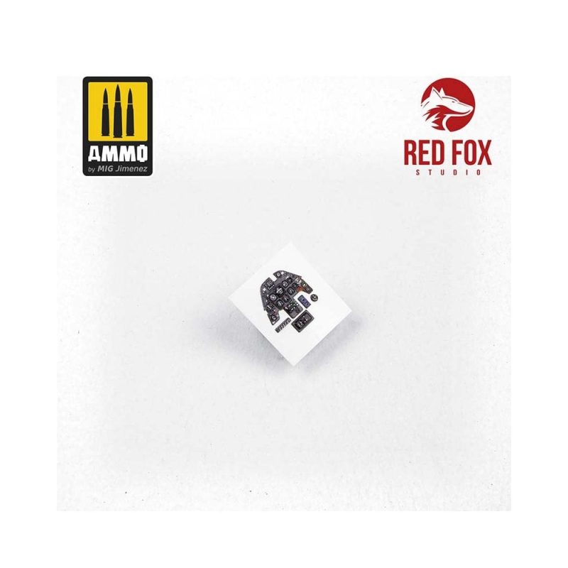 1/48 Messerschmitt Bf 109G-6 AS (for Eduard kit) Red Fox Studio SQS-48034