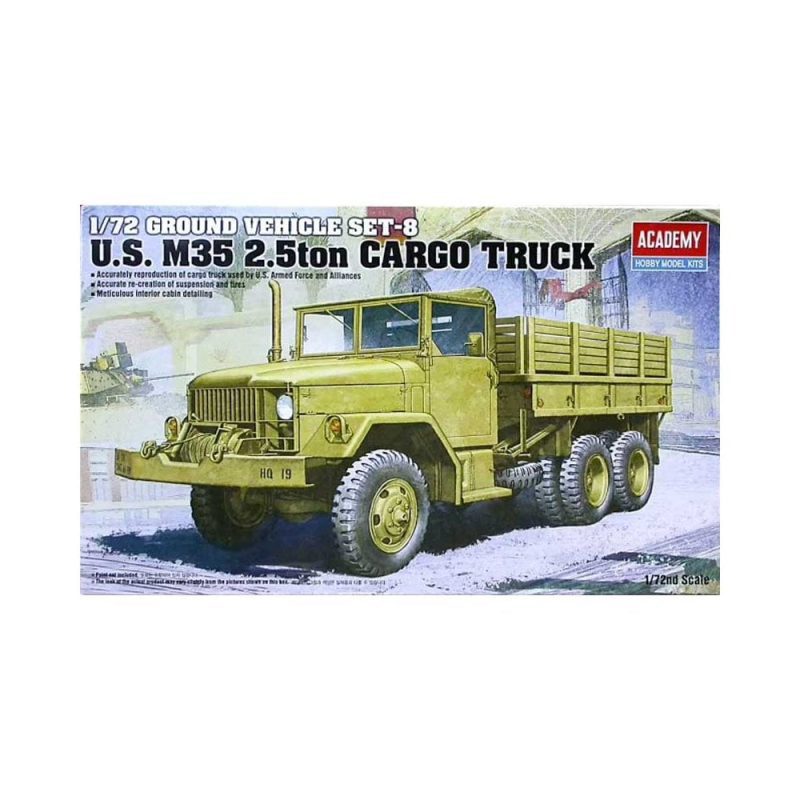 Academy U.S. M35 2.5ton Cargo Truck (1/72) 13410