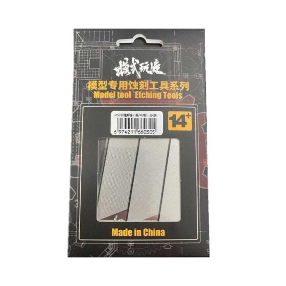 Stainless Steel File Set For Plastics Parts MSWZ 030 Stainless Steel File Set For Plastics Parts MSWZ 030
