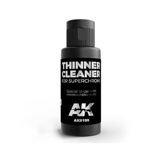 AK Interactive Super Chrome Thinner / Cleaner (60ml) AK-9199 AK Interactive Super Chrome Thinner / Cleaner (60ml) AK-9199