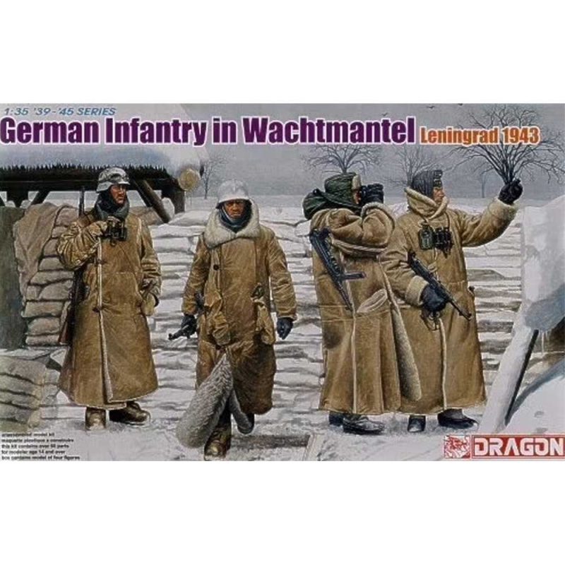 Dragon German Infantry in Wachtmantel Leningrad 1943 (1/35) 6518