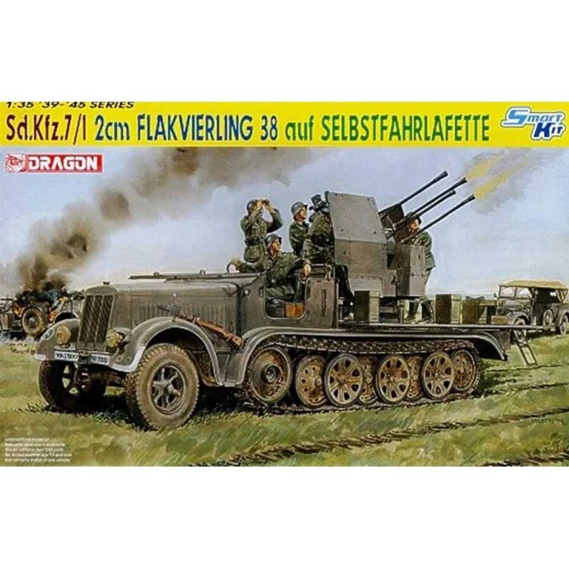 Dragon Sd.Kfz. 7/1 2cm Flakvierling 38 auf Selbstfahrlafette (1/35) 6525