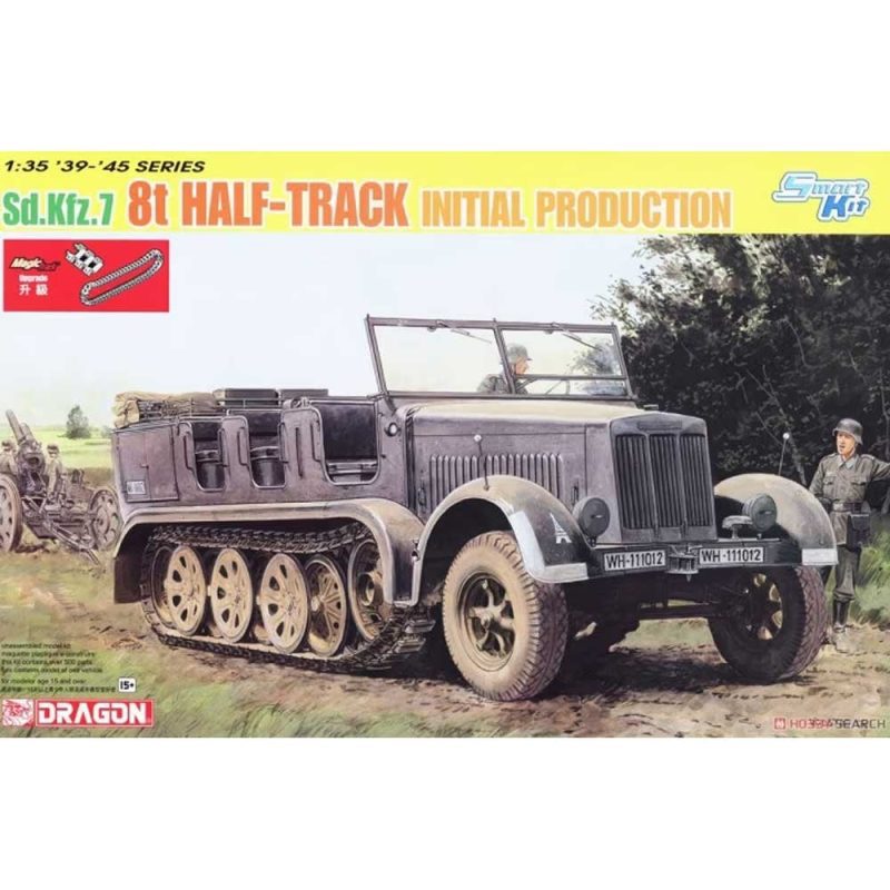 Dragon Sd.Kfz. 7 8t Half-Track Initial Production (1/35) 6466 Dragon Sd.Kfz. 7 8t Half-Track Initial Production (1/35) 6466