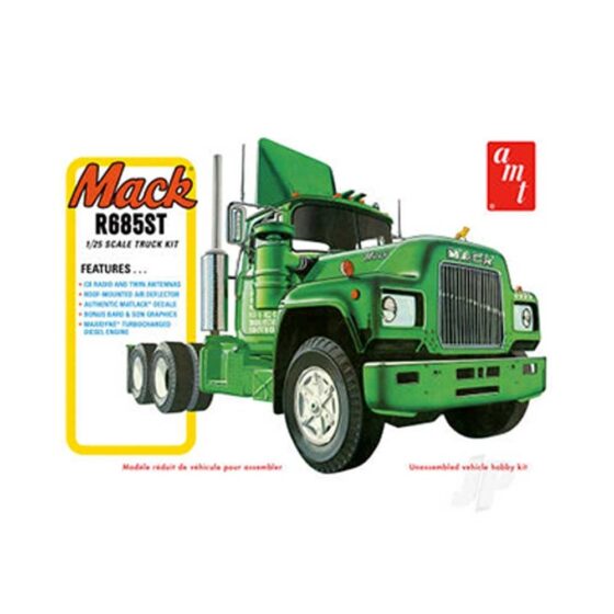 1/25 Mack R685ST Semi Tractor AMT 1039 1/25 Mack R685ST Semi Tractor AMT 1039