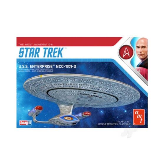 1/2500 Star Trek U.S.S. Enterprise-D (Snap) 2T AMT 1126M 1/2500 Star Trek U.S.S. Enterprise-D (Snap) 2T AMT 1126M