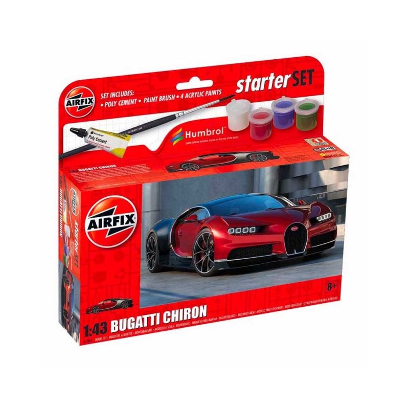 Airfix Small Starter Set Bugatti Chiron (1/43) A55005