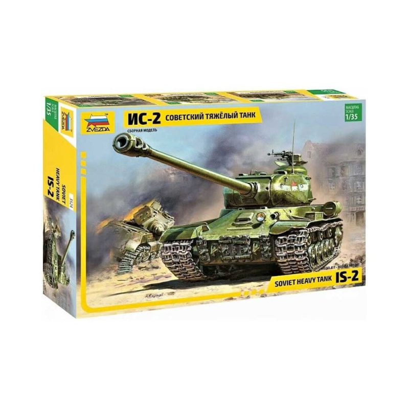 Zvezda Soviet Heavy Tank IS-2 (1/35) 3524 Zvezda Soviet Heavy Tank IS-2 (1/35) 3524