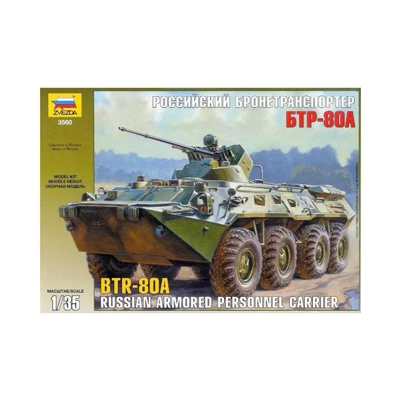Zvezda BTR-80A Russian Armored Personnel Carrier (1/35) 3560 Zvezda BTR-80A Russian Armored Personnel Carrier (1/35) 3560