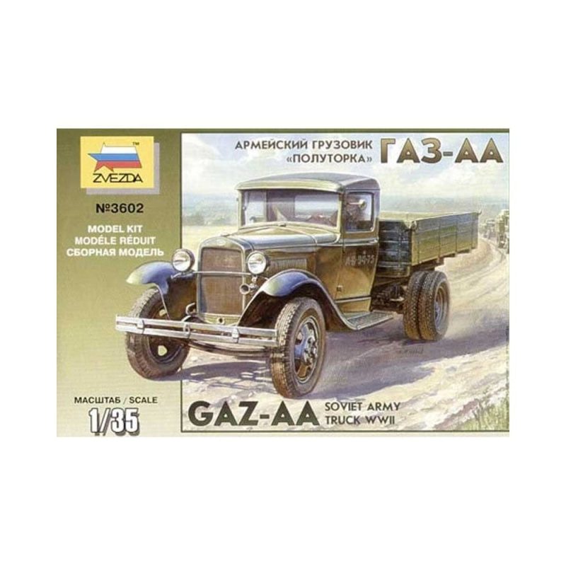 Zvezda GAZ-AA Soviet Army Truck (1/35) 3602