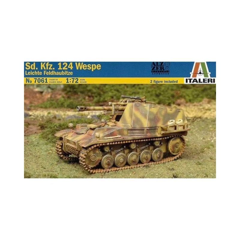 Italeri Sd.Kfz. 124 Wespe 10.5cm (1/72) 7061