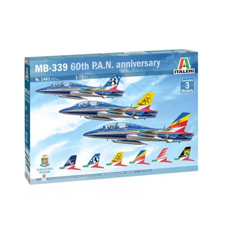 Italeri MB 339 P.A.N. 60th Anniversary (1/72) 1461 Italeri MB 339 P.A.N. 60th Anniversary (1/72) 1461