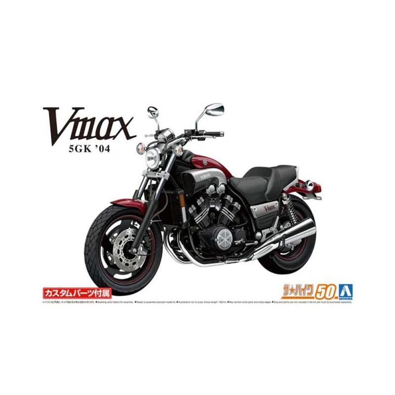 1/12 YAMAHA 50K VMAX '04 Aoshima 063132 1/12 YAMAHA 50K VMAX '04 Aoshima 063132