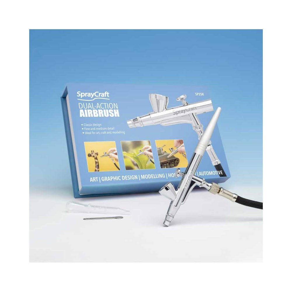 Dual-Action Airbrush Spraycraft SP25K Dual-Action Airbrush Spraycraft SP25K