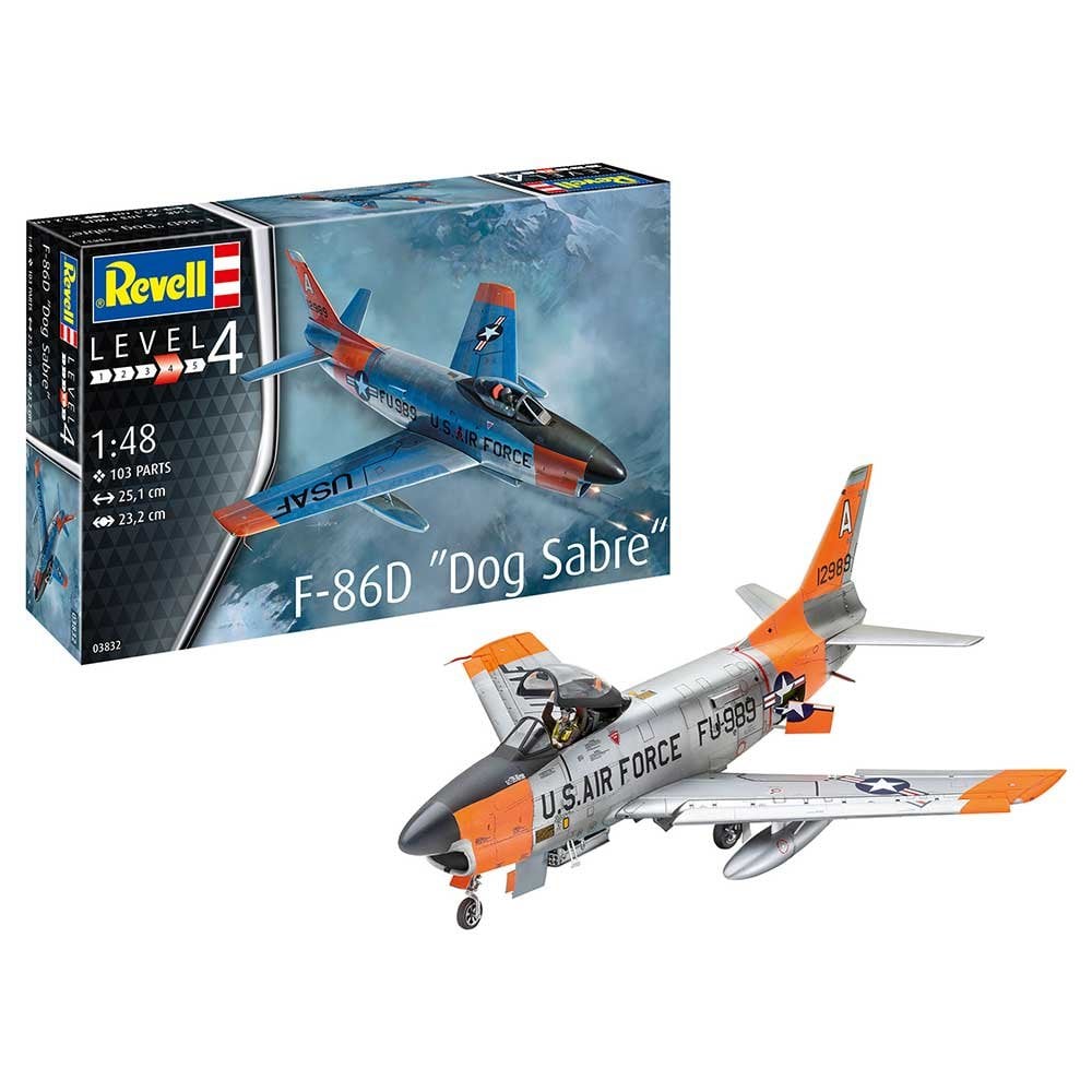 1/48 F-86D Dog Sabre Revell 03832 1/48 F-86D Dog Sabre Revell 03832