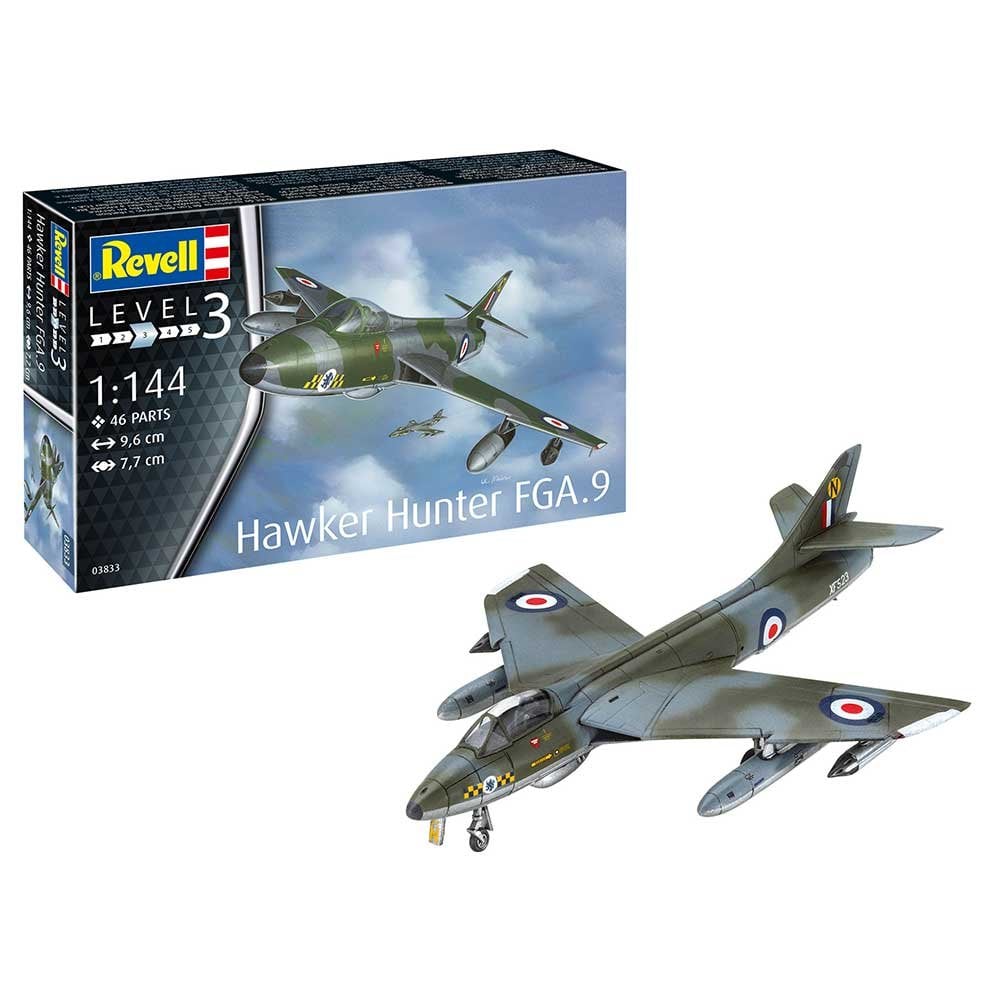 1/144 Hawker Hunter FGA.9 Revell 03833 1/144 Hawker Hunter FGA.9 Revell 03833