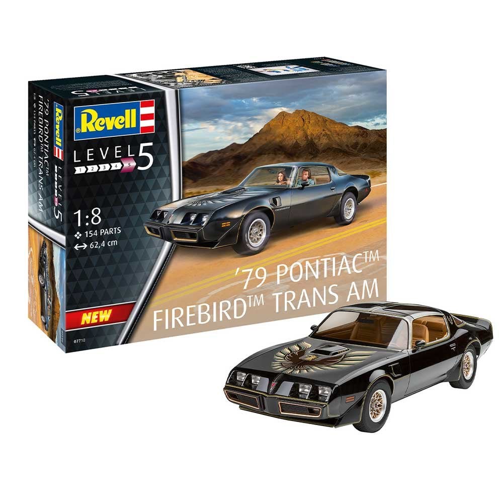 1/8 Pontiac Firebird Trans Am Revell 07710 1/8 Pontiac Firebird Trans Am Revell 07710